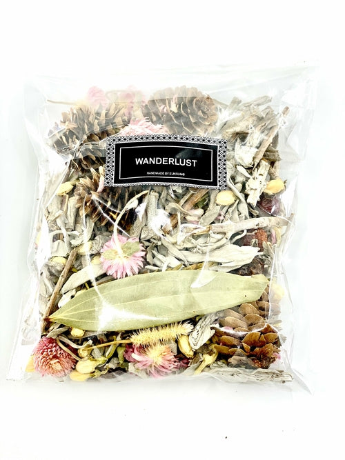 Wanderlust Wildflower & Sage Potpourri, 2 oz